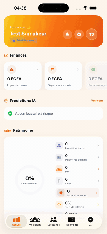 Créer un bien dans SamaKeur
